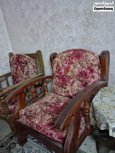 طقم كراسي مورس للبيع ب 60 دينار / 6 كراسي للتواصل 07803504 طقم كراسي مورس عدد 6 للبيع ب 60 دينار 3