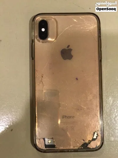 آيفون XS ذهبي نضيف 4