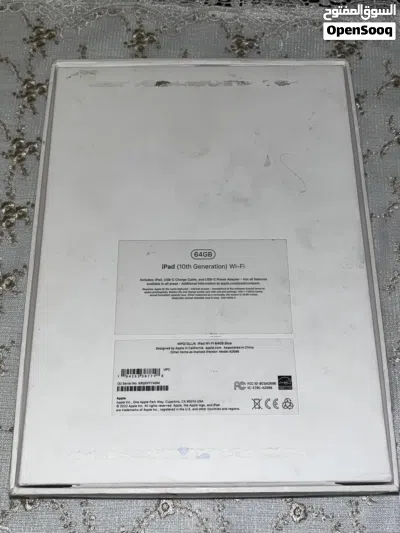 iPad 10th Generation 64GB Blue - بحالة ممتازة 4