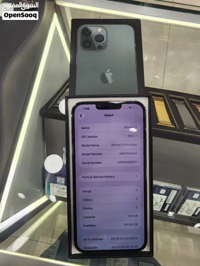 Iphone 13 pro Max 128G used //ايفون 13برو ماكس 128جيجا مستخدم 2