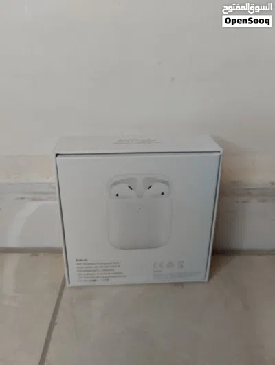 Apple AirPods الجيل الثاني – سماعات لاسلكية Apple AirPods 2nd Generation – Original Wireless Earbuds 3