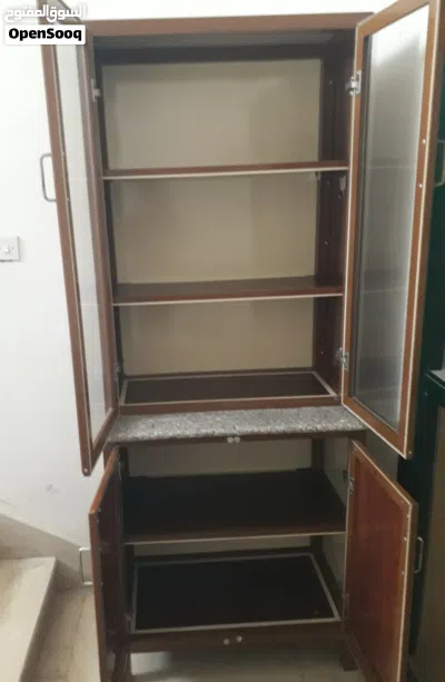 دولاب مطبخ المنيوم نضيف بالسالميه 2