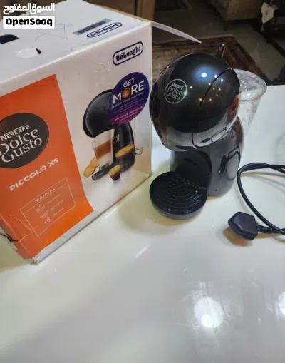ماكنه قهوه كبسول ديلونجي بريطاني اصلي من شركه Nescafe Dolice Gusto 3