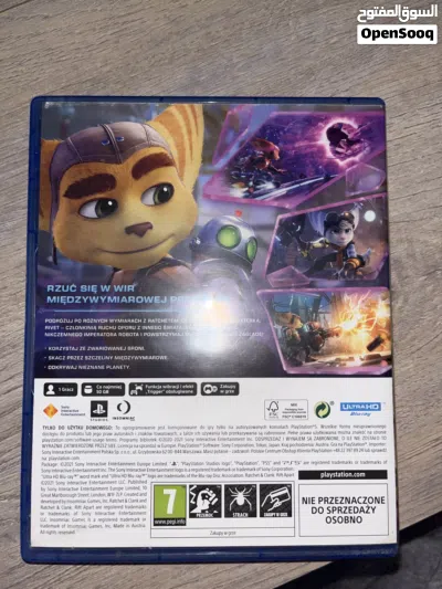 لعبة جهاز بلاستيشن فايف ratchet and clank rift apart بحالة جديدة وسعر مغري 3