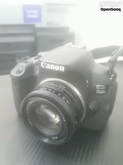 Canon 700d, vimika 50mm 1.7 lans,canon 18-55 kit lans,wide Angel lans 4