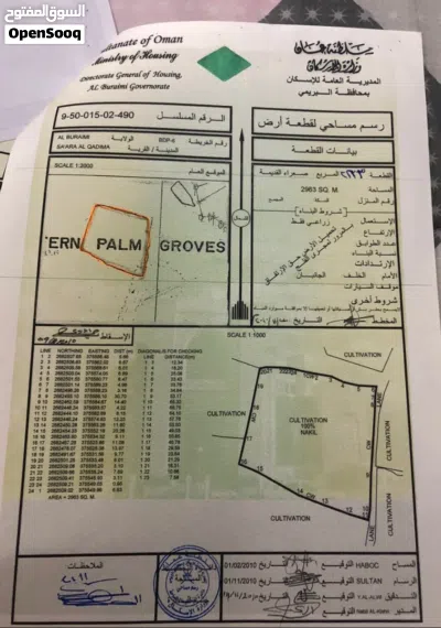 ارضين زراعيه في البريمي صعراء 4