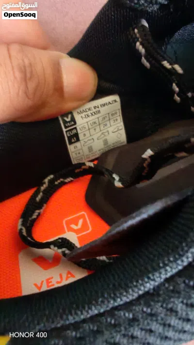 كوتشي نسائي جديد لم يستعمل نهائي صناعة برازيلي مقاس 39 ماركة فيجا أصلي Vibram size 39 shoes 4