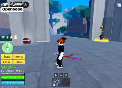 للبيع حساب Blox Fruits جديد Tiger 2
