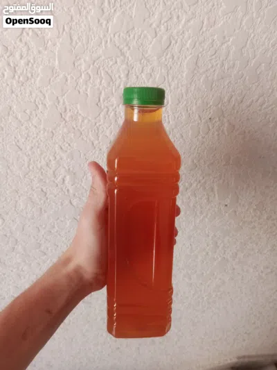 خل تفاح طبيعي 100% قنينه لتر 3 و قنينتين 5 2