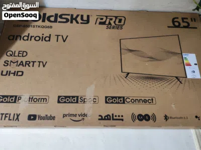 شاشه جولد سكاي 65انش QLED فل سمارت بسعر حرق. 3
