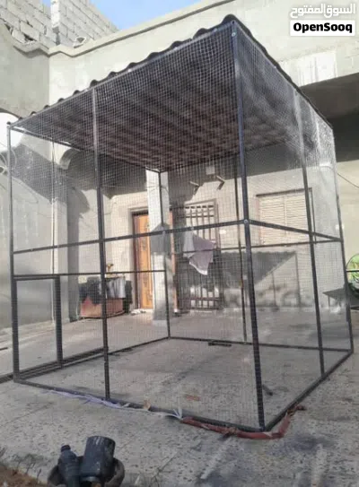 قفص طيور 2*2*2 خامة ممتازة وخدمة الله يبارك 4