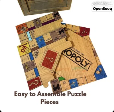 Monopoly wood edition نوع فاخر 2