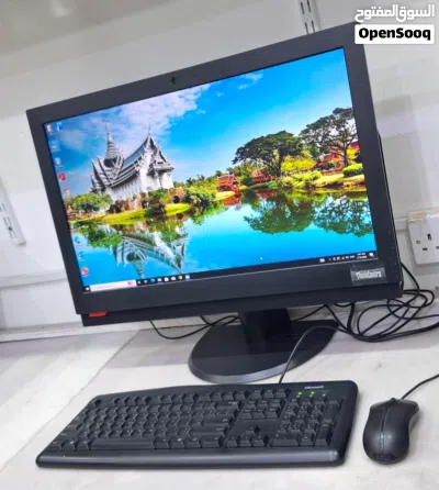 LENOVO Core i5 6th Gen All In One Computer Set 24 Full HD Display 8GB RAM 256GB SSD OS 10 Pro Ready 3