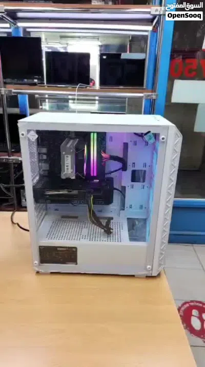 للبيع بي سي جيمنق Core i5 12Gen256M.2 ssd+1TB SSD /16Ram/4060 8GB RTX كالجديد 3