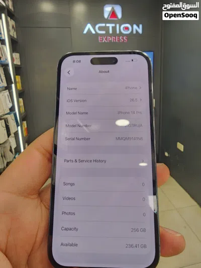 IPHONE 14pro 256G used 2