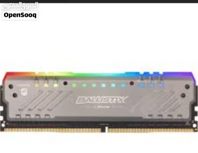 Crucial Ballistix Tactical Tracer RGB DDR4 16gb 3000 للبيع 50 3