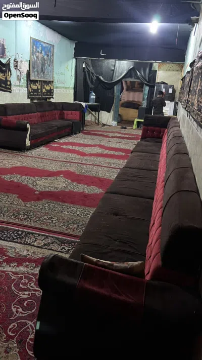 قنفات ديوان 8 قطع نضيفات مستعملات بيع مستعجل السعر 150 بيهن مجال حك الجيه 4