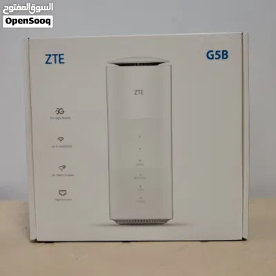 ZTE 5g cpe router (wifi 6 latest)g5b for sale like new (unlocked oreedo) slightly used 2
