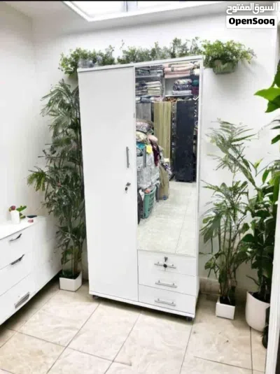 دولاب ضلفتين وإدراج Furniture oh mdf 2 3