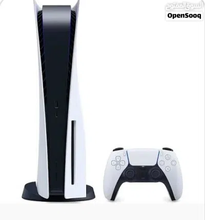 بلايستيشن فايف fat disk edition تأتي مع أيادي 2 و Rgb and cooling ps5 stand وCD GTAV 4