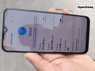 @كلكسي a50 نظيف يلمع مبدل فقط شاشة اصلية وكالة ما بيها اي عطل كاه شغال @ 4