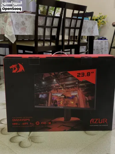 RedDragon Azur Gaming Monitor 180hz with Box 4