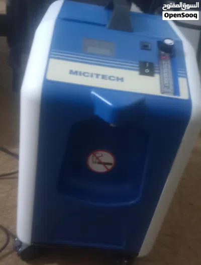 مولد أكسجين 10 لتر مستعمل فقط 91 ساعة بحالة شبه جديدة miciteach 3