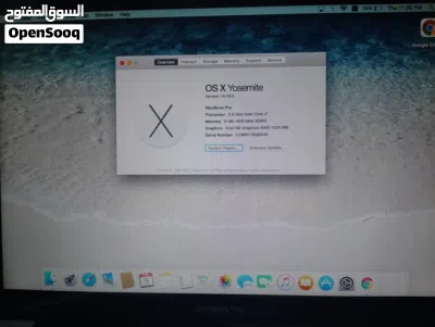 لابتوب ماك بوك برو 2012 مع ملحقات 3