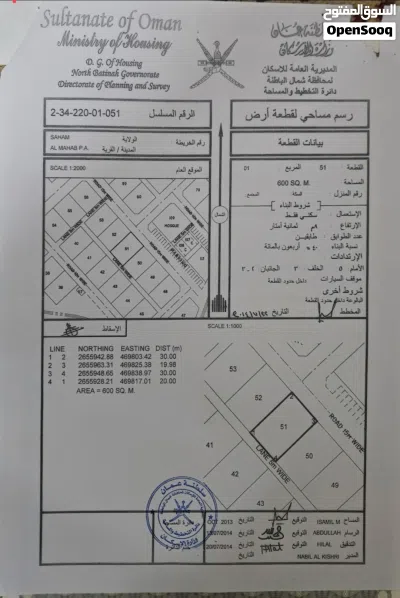 حوش للبيع فى قرية المهاب مكان جميل امام الجبال والكهرباء وماء الحكومة امام الارض واتسب فقط. 2