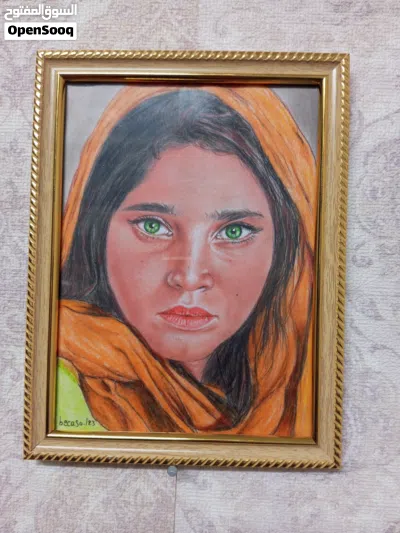 لوحات فنية حجم A4 2