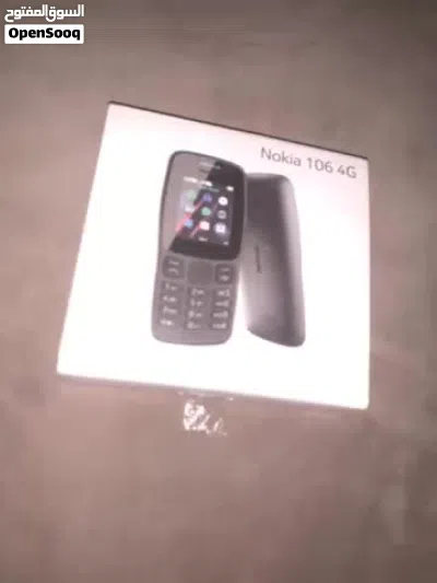 نوكيا 106 4G جديد بالكرتون وكامل أغراضه - يدعم الجيل الرابع 2