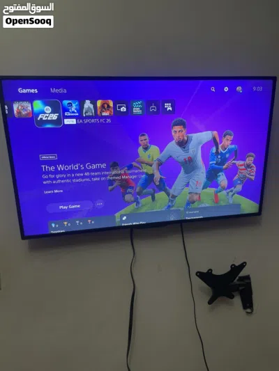 شاشة 43 samsung نظيفة للبيع 2