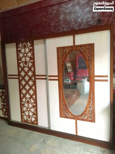غرفه نوم تركيه بحاله الوكاله عمق 70 جوارير داخلية 4
