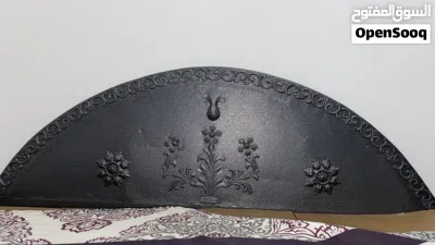 Steel bed with mattress hand made design 3