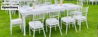 للإيجار للمناسبات فقط Event Chairs & Tables for Rent 2