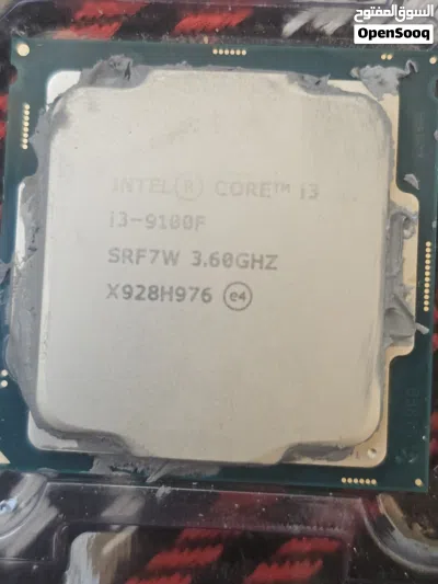 للبيع معالج i7 4790 و i3 9100f و كرت شاشه 1650 ورام ddr3 16gb و مذر بورد 3