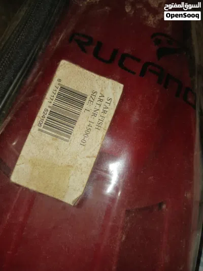 للبيع: طقم غوص وسباحة كامل 3 قطع - RUCANO STAR FISH أصلية - مقاس L الحالة: مستخدم نظيف جداً، المطاط 2