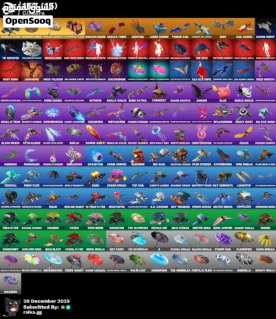 حساب فورت نايت ترافيس سكوت مع اكس المنتي واكس كريتوس 266 سكن 4