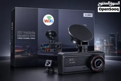 كاميرا سيارة HD Vehicle BlackBOX DVR ثلاثية القنوات وسعر شامل للتوصيل 3