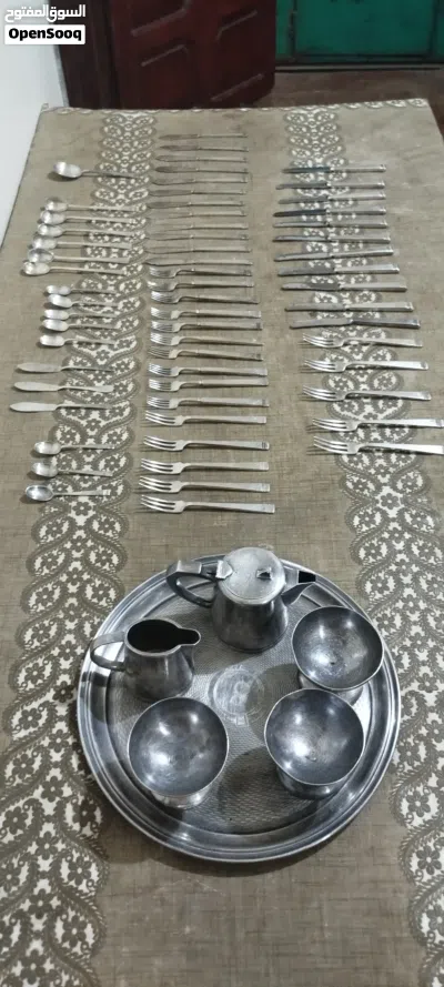 طقم ضيافة ومائدة إنجليزي أنتيك ملكي نادِر اسم الـصـانـع: شركة Mappin & Webb البريطانية العريق 2
