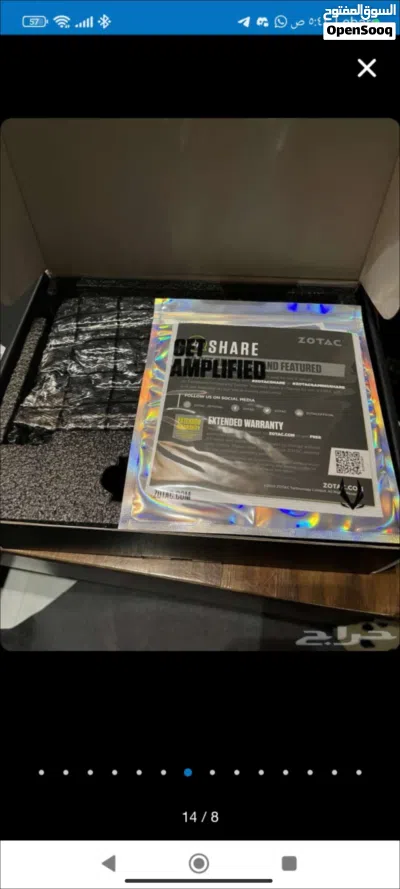 مع كرتونه Rtx3060ti 3