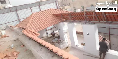 شريكه اليمامه الاجميع انواع اعمال القرميد وهناجر ولاستراحات الفندقيه واسعاره مناسب قرميد اليمامه فخ 4