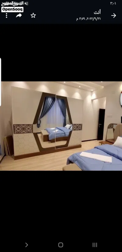 شقة مفروش ملكيه للايجار الاصبحي وبيت بواس وكدالك جوار الجامعه البنانيه 2