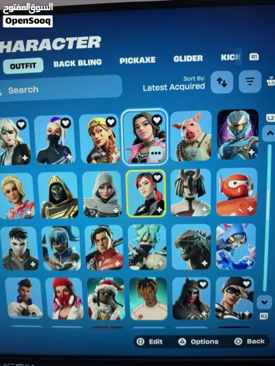 حساب فورت نايت اساسي اكس الهالوين النادر الوصف مهم 4