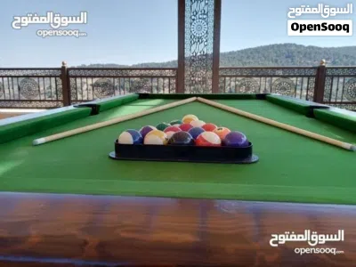 طاولة بلياردو ارضيه رخام حجم 8 قدم 4
