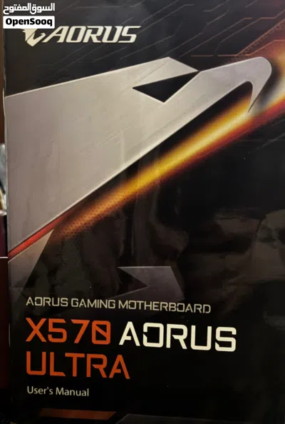 مذربورد Gigabyte X570 مع معالج AMD Ryzen 9 3900X وذاكرة Corsair Dominator Platinum DDR4 RAM – 32GB K 4