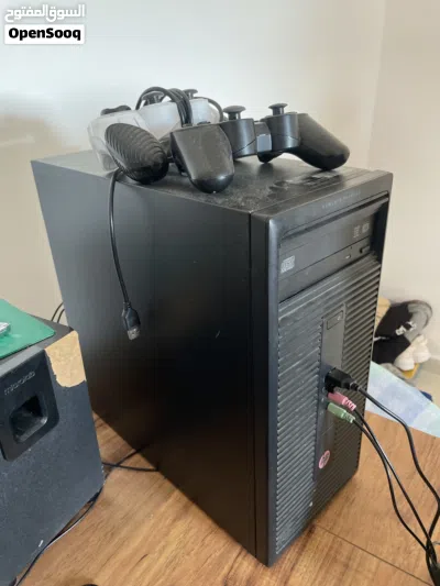 جهاز كمبيوتر مكتبي hp عليه كرت شاشه بشغل gta 5 بسلاسه 3