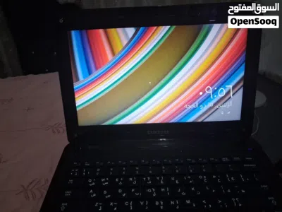 لابتوب سامونج مستعمل بس كويس كتير قوي مافيو اشي ناقص 2