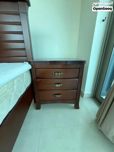 King size bed with very good condition mattress for sale Urgent 2