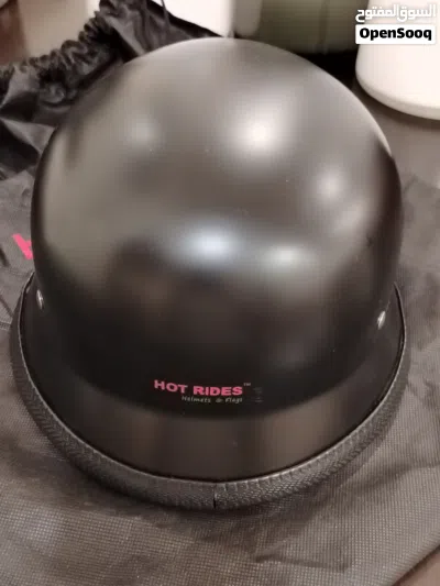 Harley-Davidson styled Half Helmet featuring a classic, retro design often referred to as 2